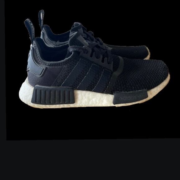 ADIDAS ORIGINALS NMD R1 BLACK TRAINERS WORKOUT SNEAKERS SHOES 5.5 MALE 7.5 WOMAN - Picture 16 of 16